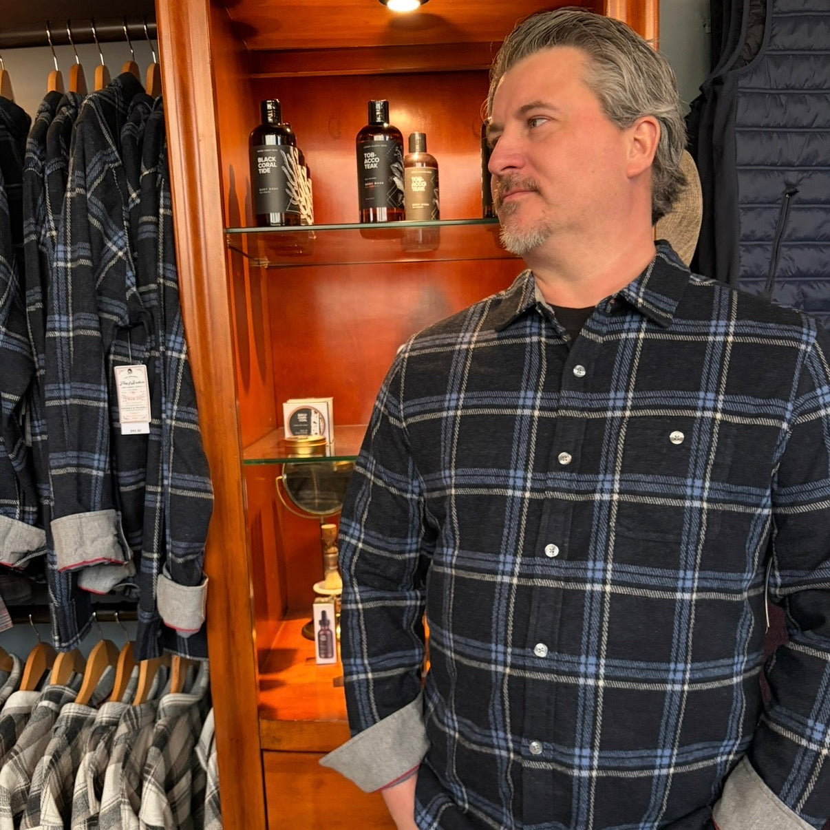 Sellers Hero Knit Flannel by Flag and Anthem