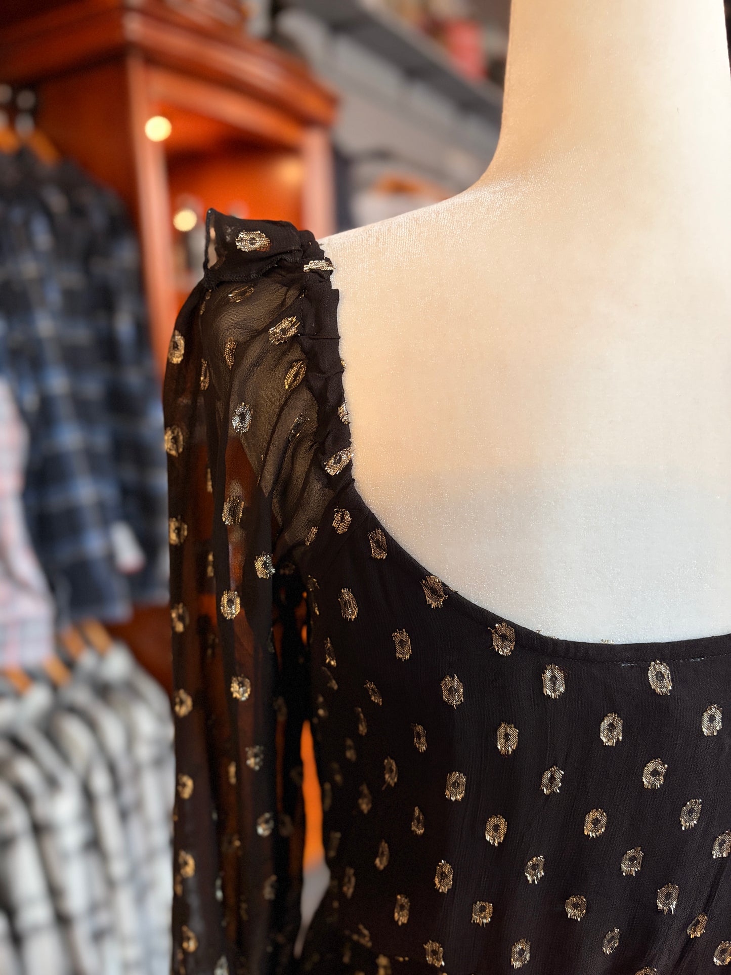 LUMI LONG SLEEVE MINI DRESS