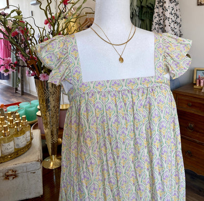 Maggie Cap Sleeve Mini Dress