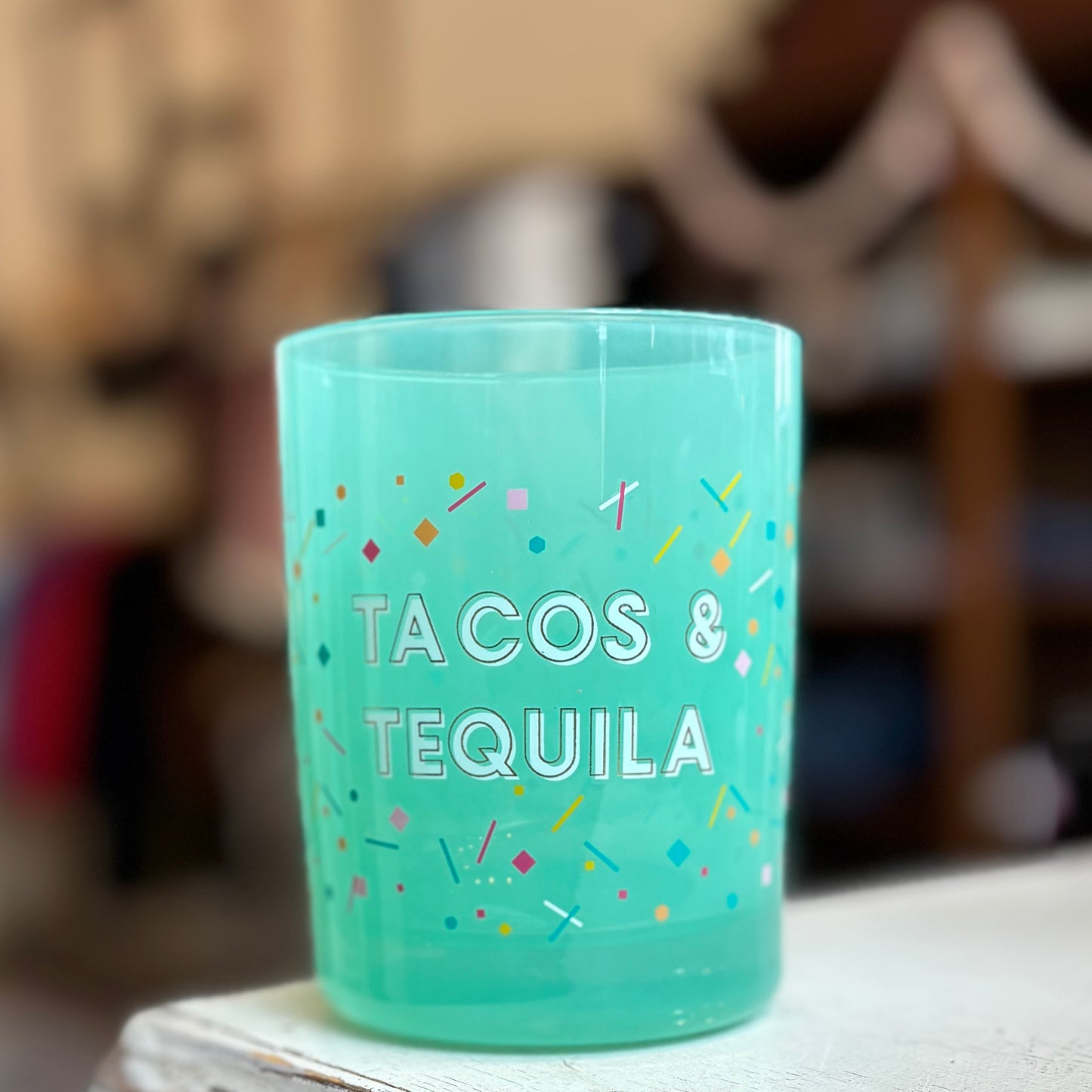 Tacos & Tequila Glass