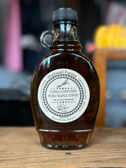 Homemade Pure Infused Maple Syrup