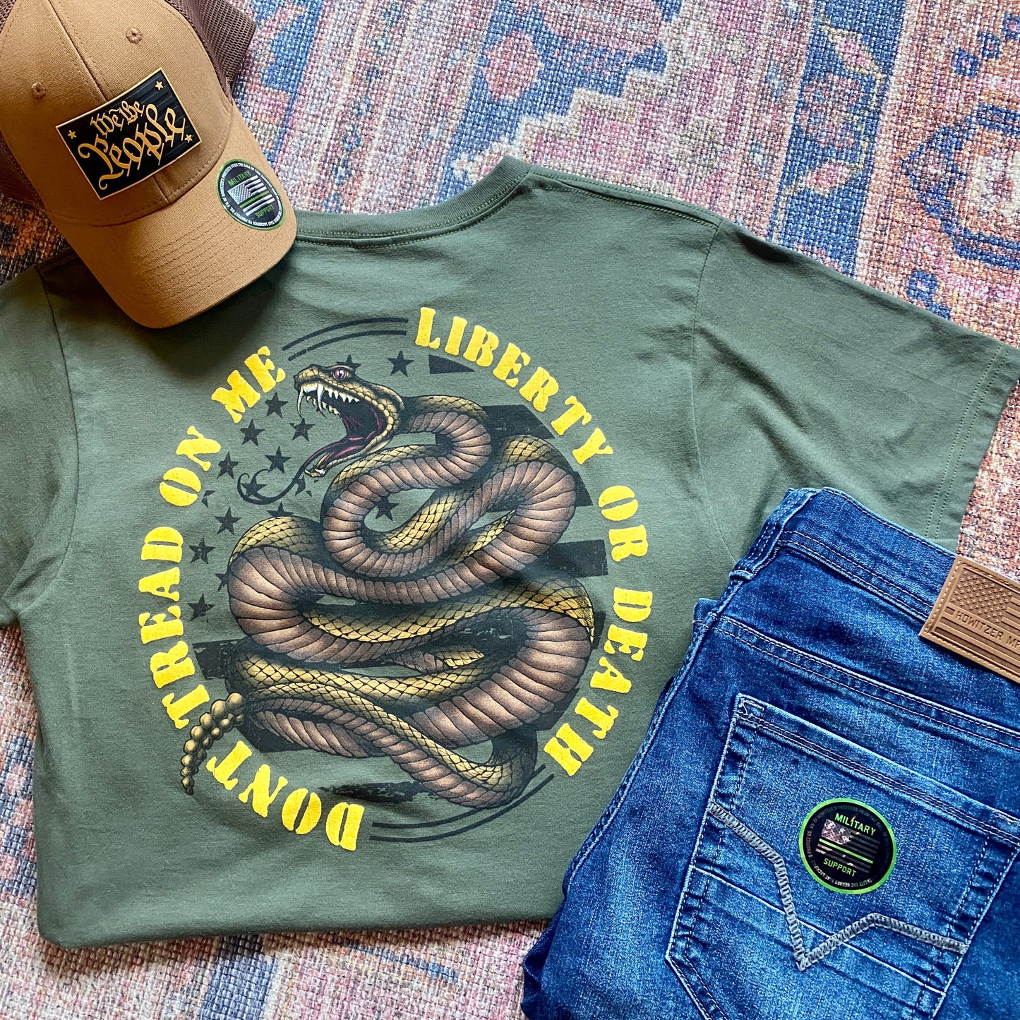 Liberty Snake Short Sleeve Tee by Howitzer