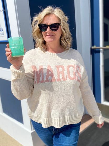 MARGS Lightweight Sweater in Cream