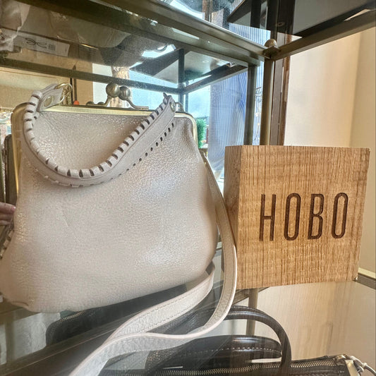Alba Crossbody in Sand Shimmer by HOBO