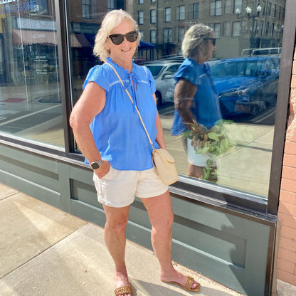Tori Ruffle Blouse