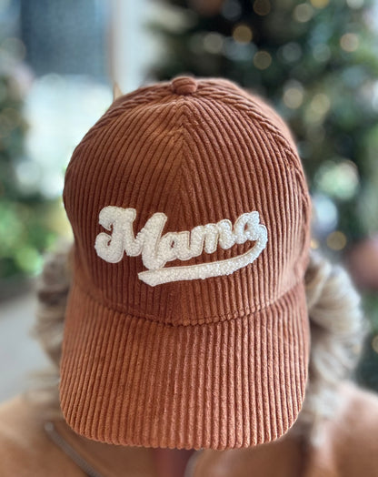 Mama Corduroy Cap