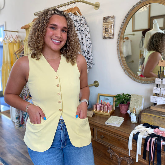 Amber V-neck Vest