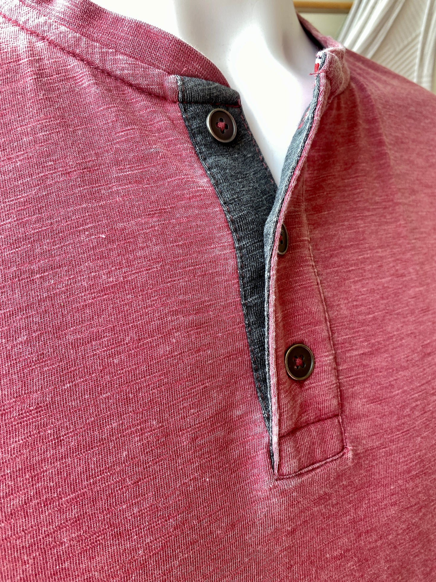 RED CHATHAM HENLEY by FLAG & ANTHEM