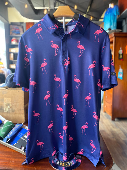 CLASSY MINGO NAVY MENS POLO