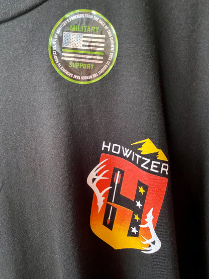 OUTFITTERS BLACK TEE by HOWITZER