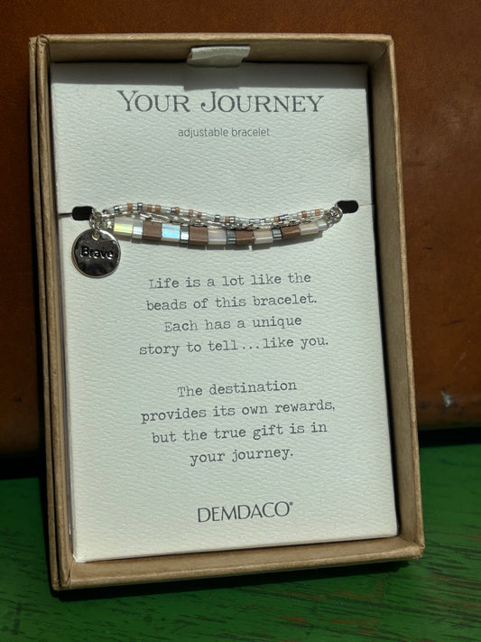 YOUR JOURNEY BRACLETS- BRAVE