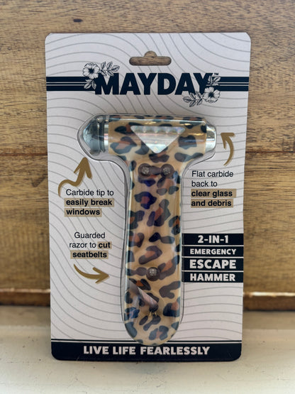 MAYDAY 2-in-1 Emergency Escape Hammer