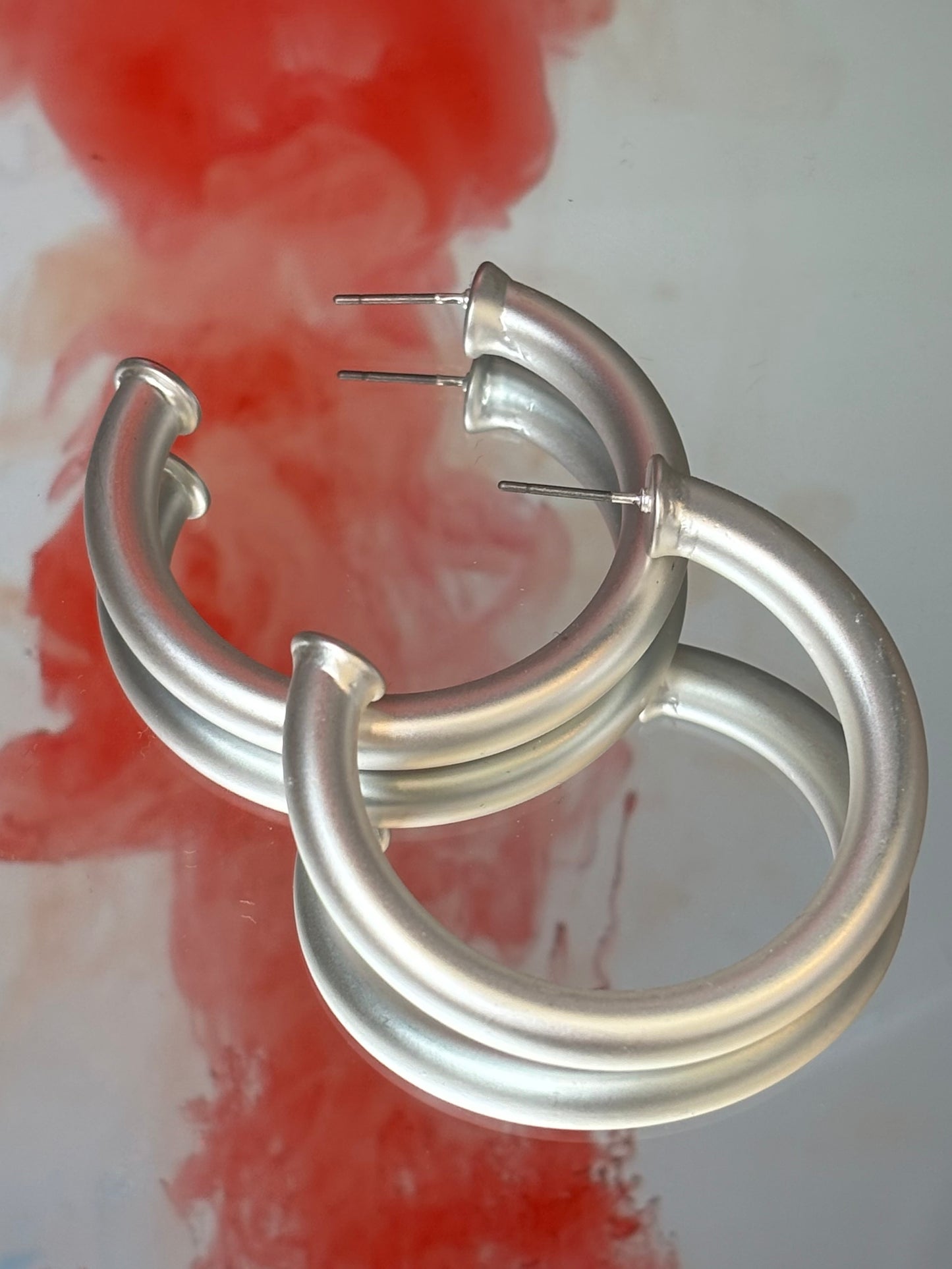 Silver Everyday Hoop Earrings