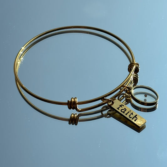 GOLD FAITH OF A MUSTARD SEED BRACLET