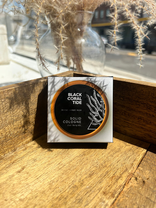 Men's Solid Cologne - Black Coral Tide