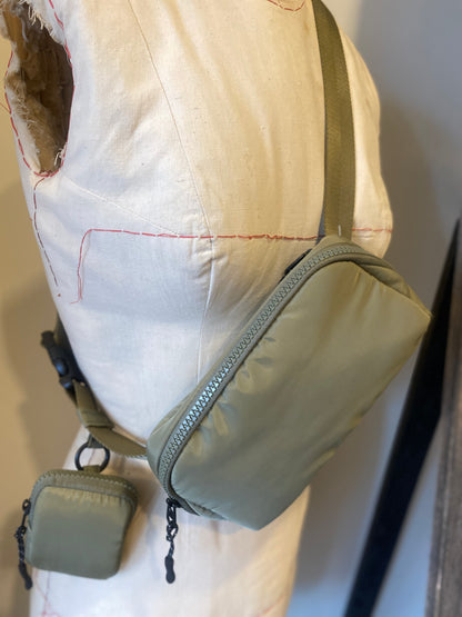 OLIVE BELT BAG/CROSSBODY