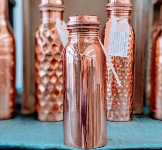 Copper Water Bottle-Small 21oz