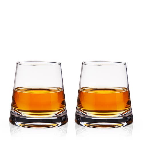 Raye™ Burke Crystal Whiskey Glasses - Set of 2