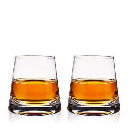 Raye™ Burke Crystal Whiskey Glasses - Set of 2